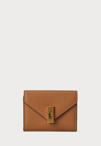 POLO ID LEATHER FOLD OVER CARD CASE - Portefeuille - brown