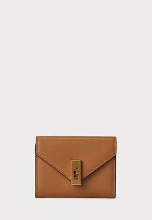 POLO ID LEATHER FOLD OVER CARD CASE - Wallet - brown