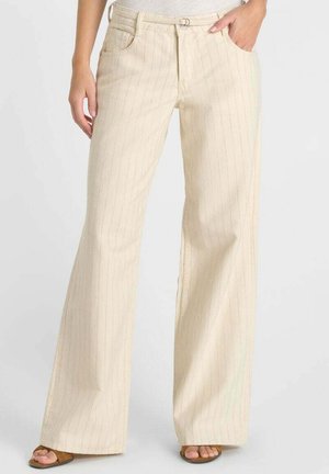 WIDE  - Flared Jeans - blanc