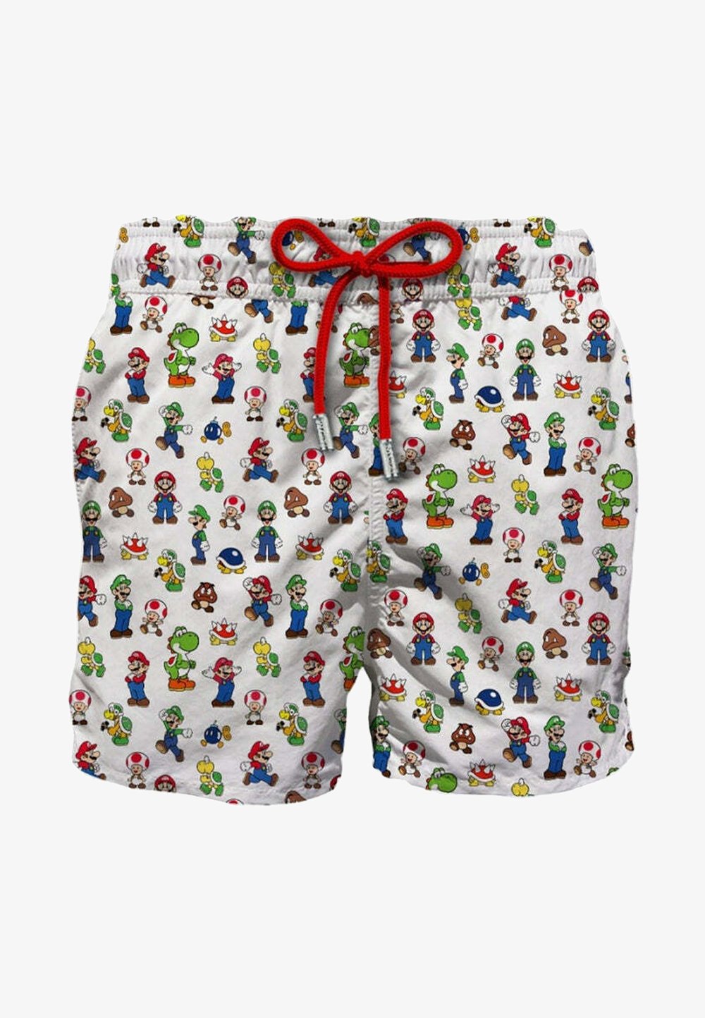 Costume Da Bagno Super Mario: Boxer Per Bambini, Elastico In Vita, Stampa HD! Licenza Ufficiale. - Foto 2