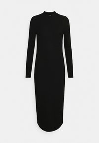 VILA Tall VIWONDA CREW NECK DRESS - Vestido de malha - black