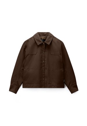 Napapijri, ASKO OVERSHIRT - Chaqueta de entretiempo - dark brown