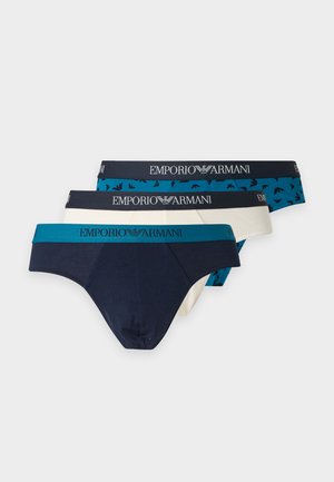 Emporio Armani, 3 PACK - Σλιπ - blu/octan blu/dust