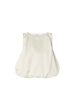 Malina, VALENTINA KNOTTED SHOULDER TOP - Blouse - pearl