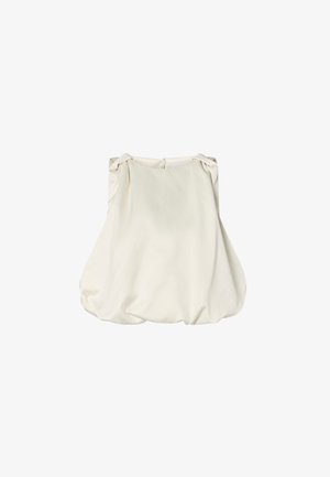 Malina, VALENTINA KNOTTED SHOULDER TOP - Blouse - pearl