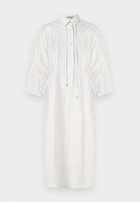 ANN LONG DRESS - Abito a camicia - white