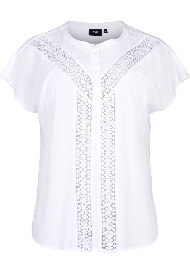 Zizzi Bluse - bright white