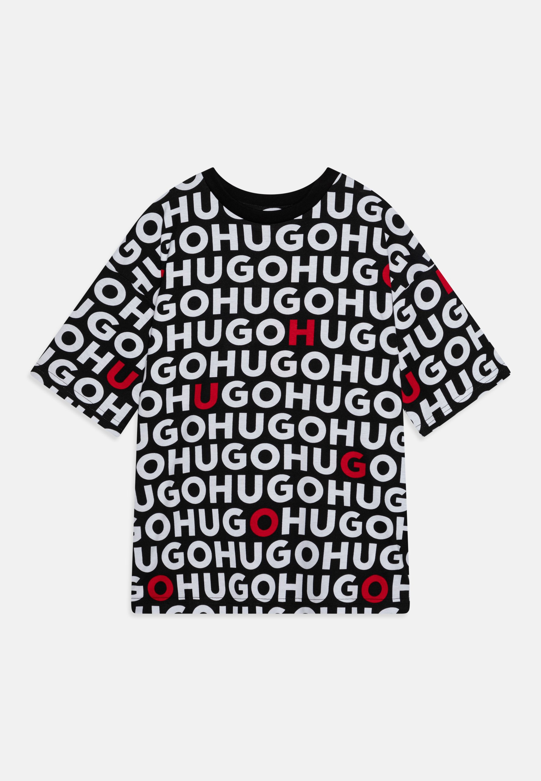 HUGO BOSS HUGO Drallie レーシング プリント Tシャツ 関＊送込 HUGO - HUGO x RB cotton-jersey T-shirt with racing print - Black