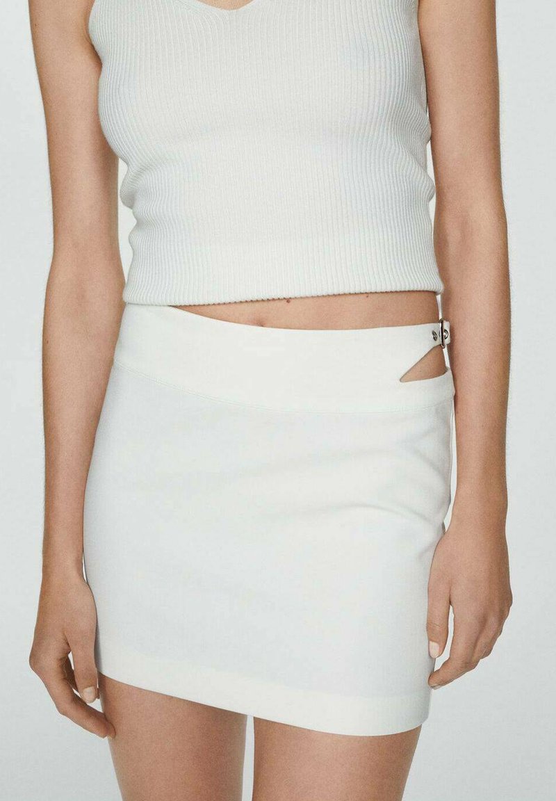 Mango Minirok - white