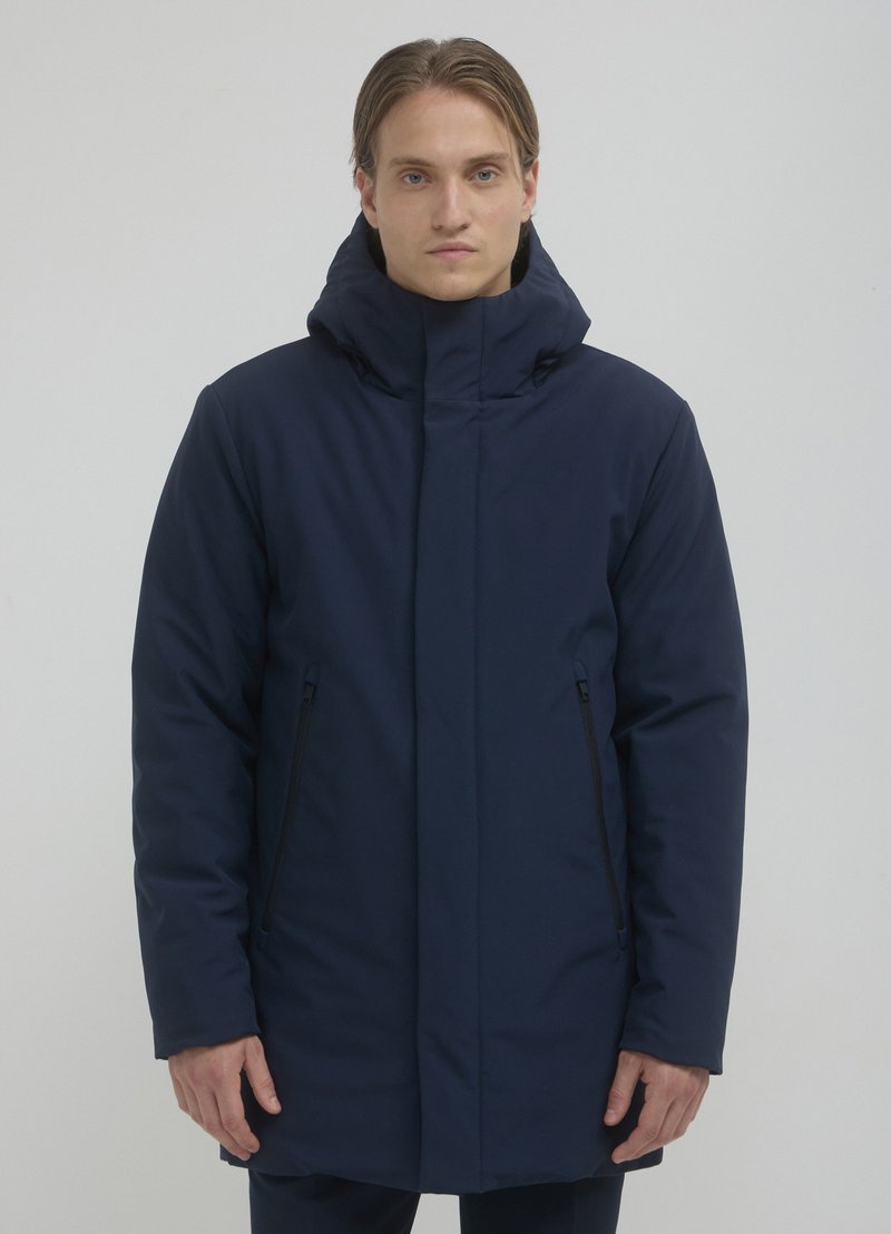 Calliope CON CAPPUCCIO  - Cappotto invernale - blu