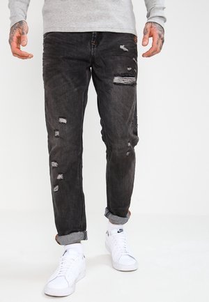 Slim fit -farkut - mottled black