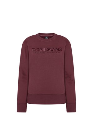 Didriksons, CALLIE EMBROIDERY SWEATER - Sweatshirt - old rust
