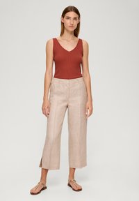 s.Oliver BLACK LABEL Top - terrakotta