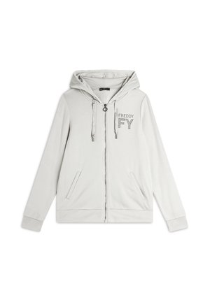 Sudadera con cremallera - bianco