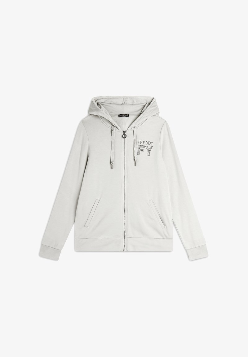 Freddy Sudadera con cremallera - bianco