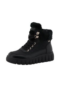 TOM TAILOR Bottines à lacets - black