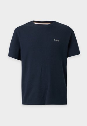 BOSS, WAFFLE T-SHIRT 10269584 01 - Обикновена тениска - dark blue