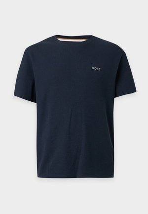 BOSS, WAFFLE T-SHIRT 10269584 01 - Обикновена тениска - dark blue