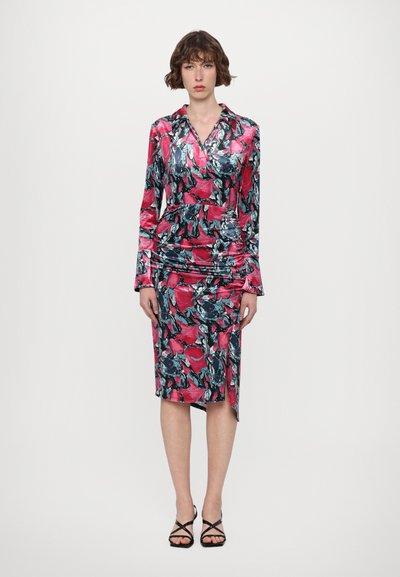 Diane von Furstenberg ZANE DRESS - Cocktailjurk - indian pink