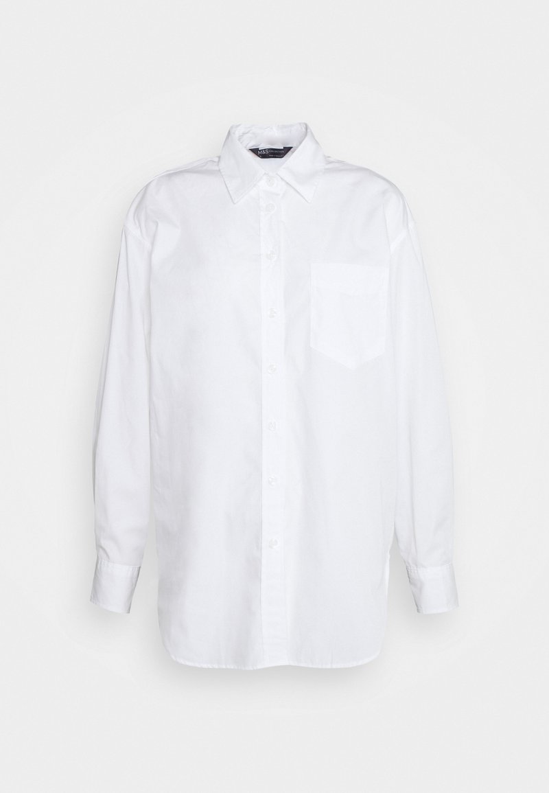 Damen Hemdblusen | Marks & Spencer GIRLFRIEND Hemdbluse white/weiß - HD50964 Damen Hemdblusen | Marks & Spencer GIRLFRIEND Hemdbluse white/weiß - HD50964