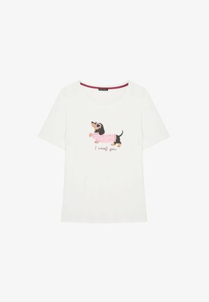 Fiorella Rubino, - T-shirt z nadrukiem