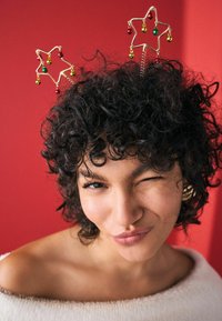 Next CHRISTMAS JINGLE STAR BOPPER  REGULAR FIT
 - Hair Styling Accessory - gold coloured