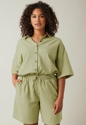 DRAWSTRING DETAIL  - Shorts - green