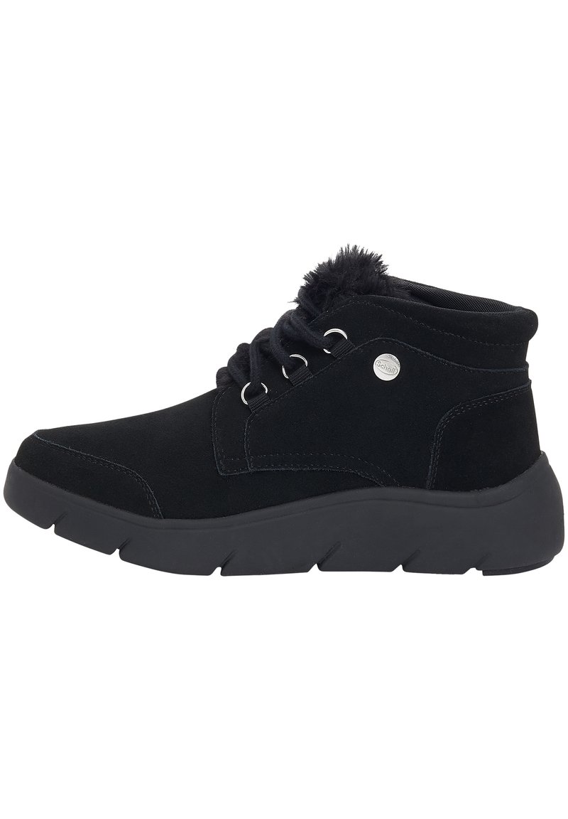 Damen Ankle Boots | Scholl LA THUILE Plateaustiefelette schwarz - GV22780 Damen Ankle Boots | Scholl LA THUILE Plateaustiefelette schwarz - GV22780