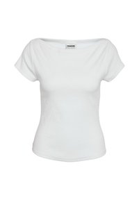 NMMAYA SS BOATNECK FWD NOOS - Βασικό μπλουζάκι - bright white