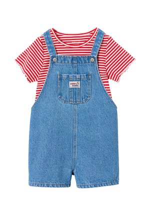 Vertbaudet SET - Dungarees - mittelblau