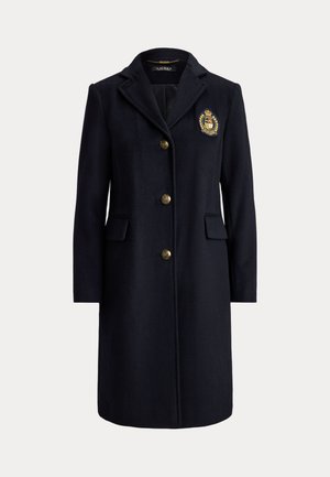 Lauren Ralph Lauren, CREST PATCH WOOL BLEND COAT - Klassisk frakke - regal navy