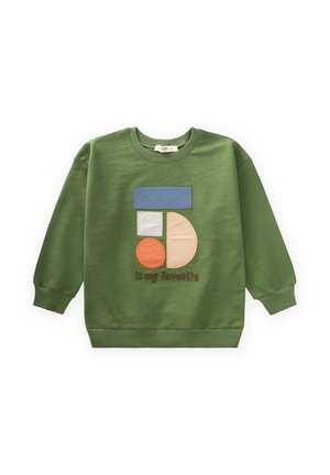 Športni pulover - dark green