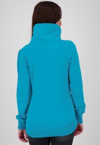 alife & kickin Sudadera con cremallera - mottled blue