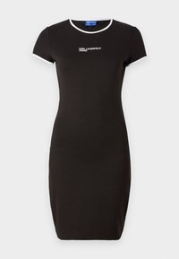 CAP SLEEVE MILANO DRESS - Dzsörzéruha - black