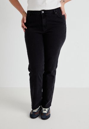 VMCTESSA STRAIGHT  - Straight leg jeans - black denim