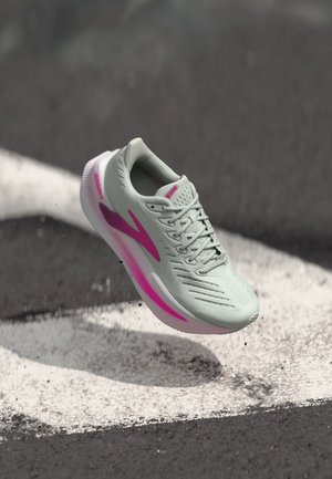 Brooks GLYCERIN MAX 2 - Maanteejooksu jalatsid - oyster argyle/cyber pink
