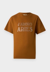 ADORO TEE UNISEX - T-shirt imprimé - brown