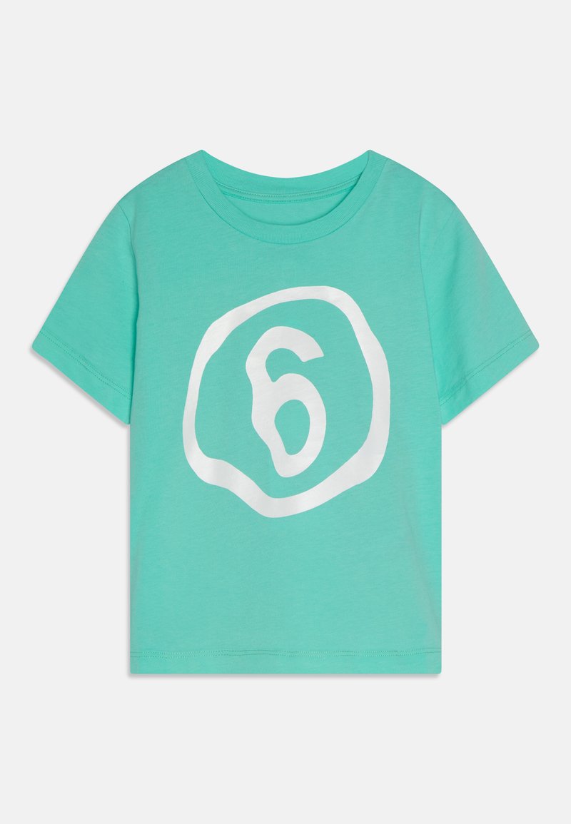 MM6 Maison Margiela T-shirt print lichtblauw MM6 Maison Margiela T-shirt print lichtblauw