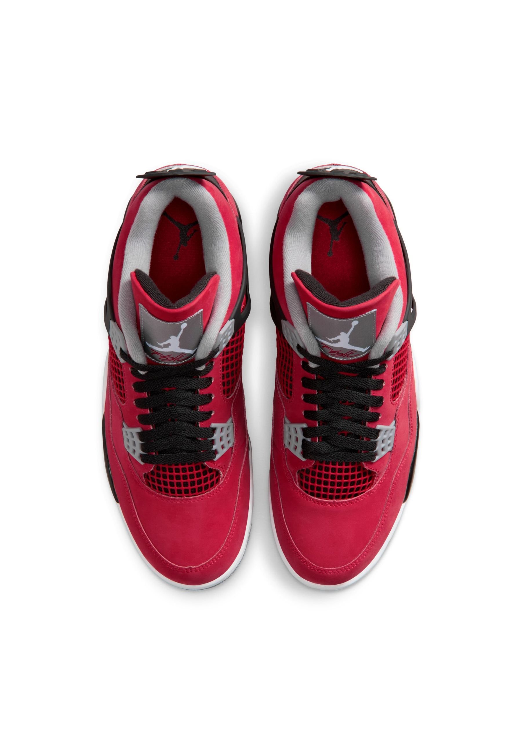 Jordan AIR JORDAN 4 RETRO - Sneakers high - fire red/white/black