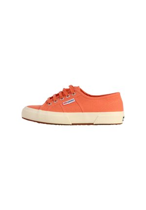 Trainers - orange blanc cassé