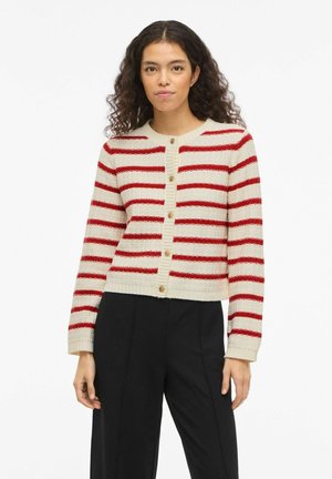 VITRUT O-NECK - Gilet - cloud dancer