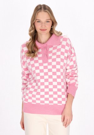 Langærmet T-shirt - pink