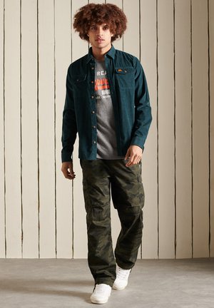VINTAGE LOGO AMERICAN CLASSIC - T-shirt imprimé - rich charcoal marl