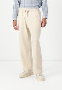 Abercrombie & Fitch - BAGGY PULL ON - Pantalon classique - beige Image miniature 1