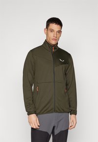 Salewa - PUEZ CAMMINO - Training jacket - dark olive Thumbnail Image 1