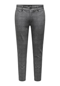 ONSMARK SLIM CHECK PANTS  - Pantalon classique - limestone