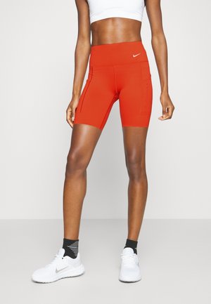 GO SHORT - Tights - mantra orange/(black)