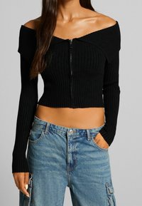 Bershka Kofta - black