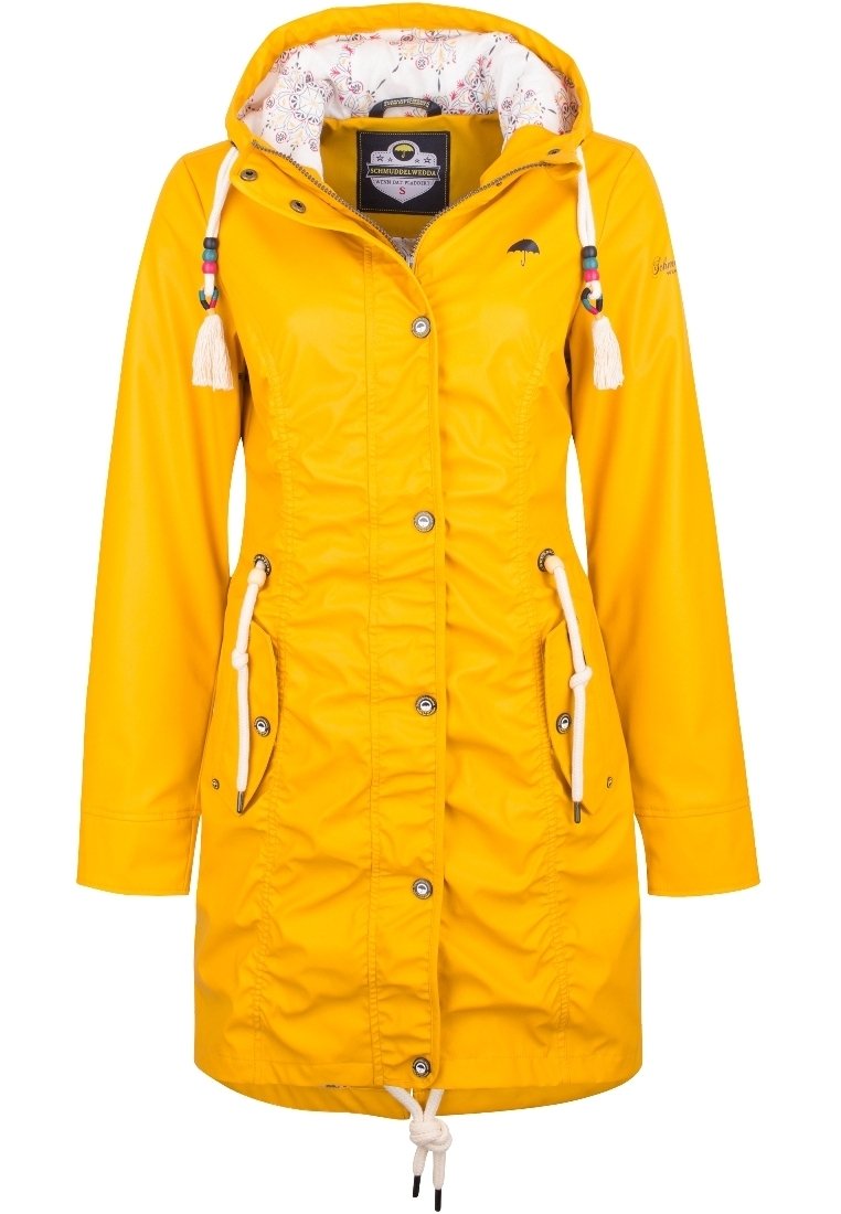 Schmuddelwedda Parkas - mustard yellow