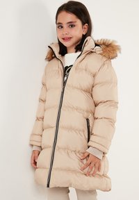 LELA REGULAR FIT - Winter coat - beige